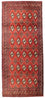 Tappeto Turkaman - 130 x 60 cm - ruggine