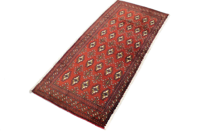 Tappeto Turkaman - 130 x 60 cm - ruggine