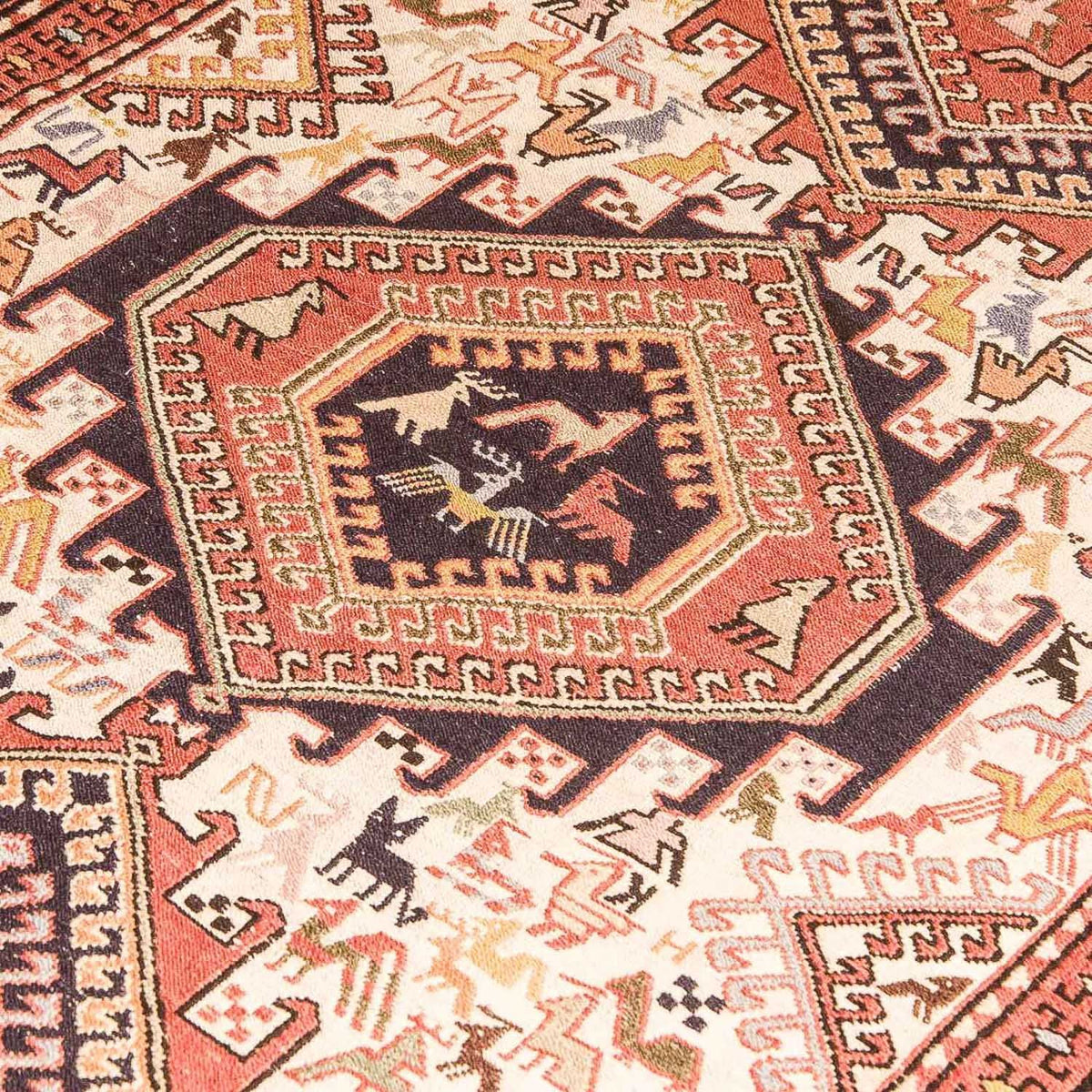 Tappeto Kelim - Orientale - 194 x 122 cm - marrone