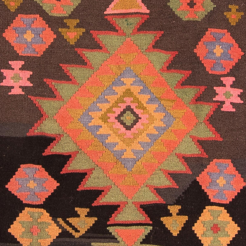Tappeto corsia Tappeto Kelim - Vecchio - 330 x 155 cm - multicolore
