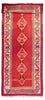 Tappeto corsia Tappeto Kelim - Vecchio - 490 x 190 cm - rosso