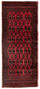 Tappeto Turkaman - 130 x 60 cm - rosso
