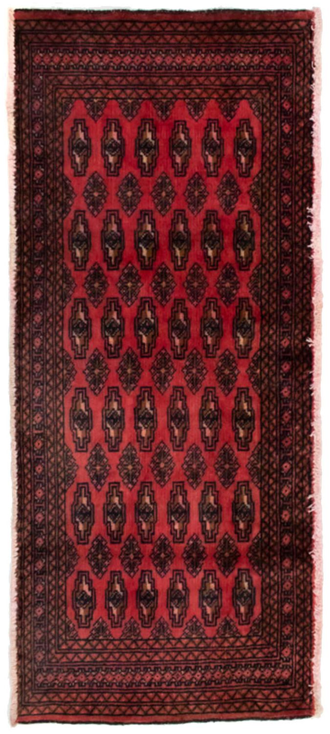 Tappeto Turkaman - 130 x 60 cm - rosso