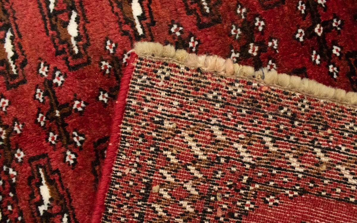 Tappeto Turkaman - 130 x 60 cm - rosso