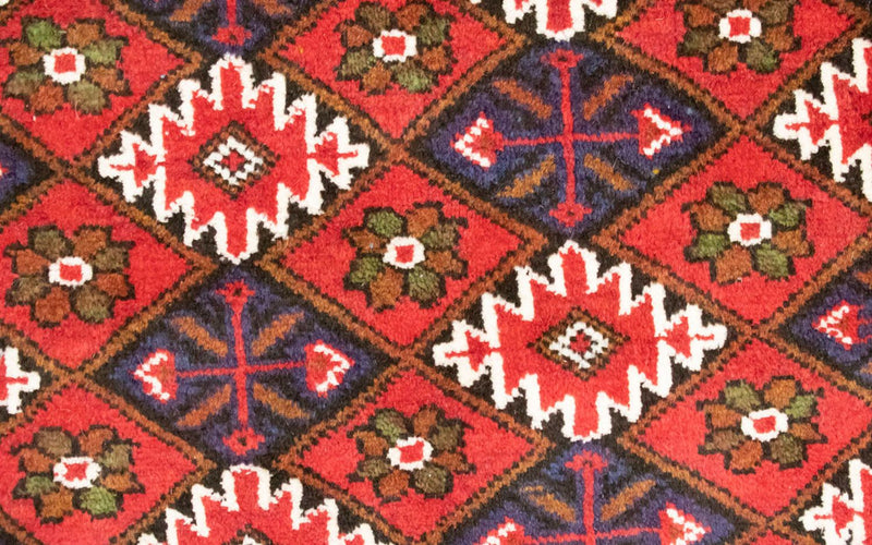 Tappeto Turkaman - 130 x 60 cm - rosso