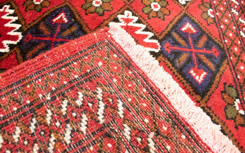 Tappeto Turkaman - 130 x 60 cm - rosso