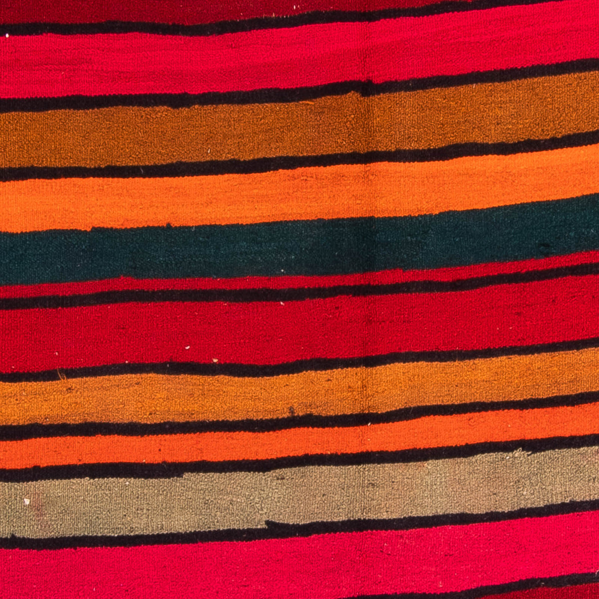 Tappeto corsia Tappeto Kelim - Vecchio - 350 x 150 cm - multicolore