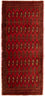 Tappeto Turkaman - 130 x 60 cm - rosso