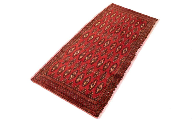 Tappeto Turkaman - 130 x 60 cm - rosso
