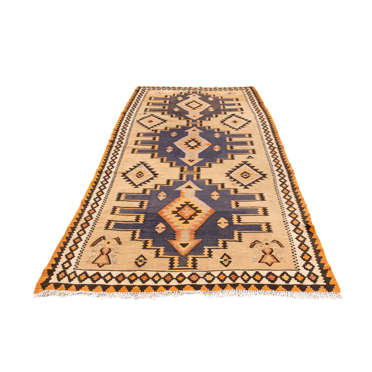 Tappeto Kelim - Vecchio - 265 x 140 cm - multicolore