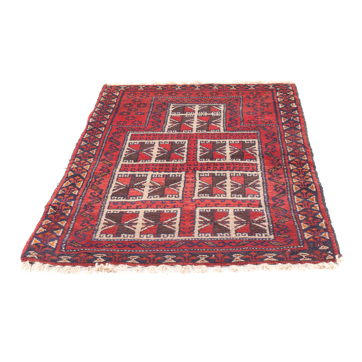 Tappeto Belutsch - Tappeto di preghiera - 127 x 80 cm - rosso