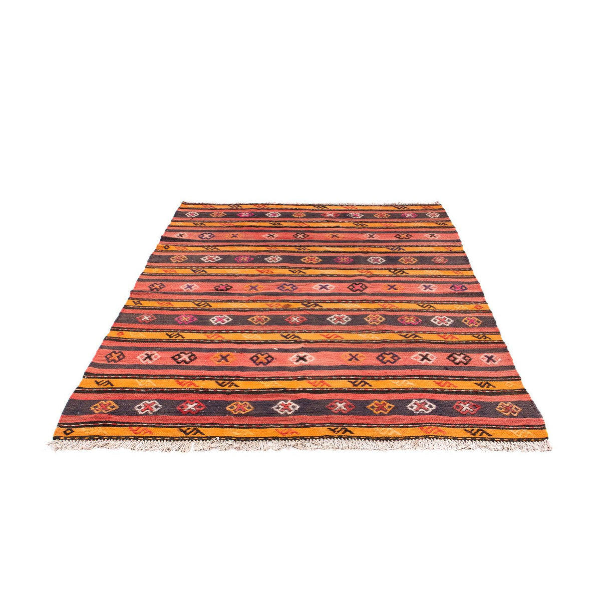 Tappeto Kelim - Vecchio - 210 x 150 cm - multicolore