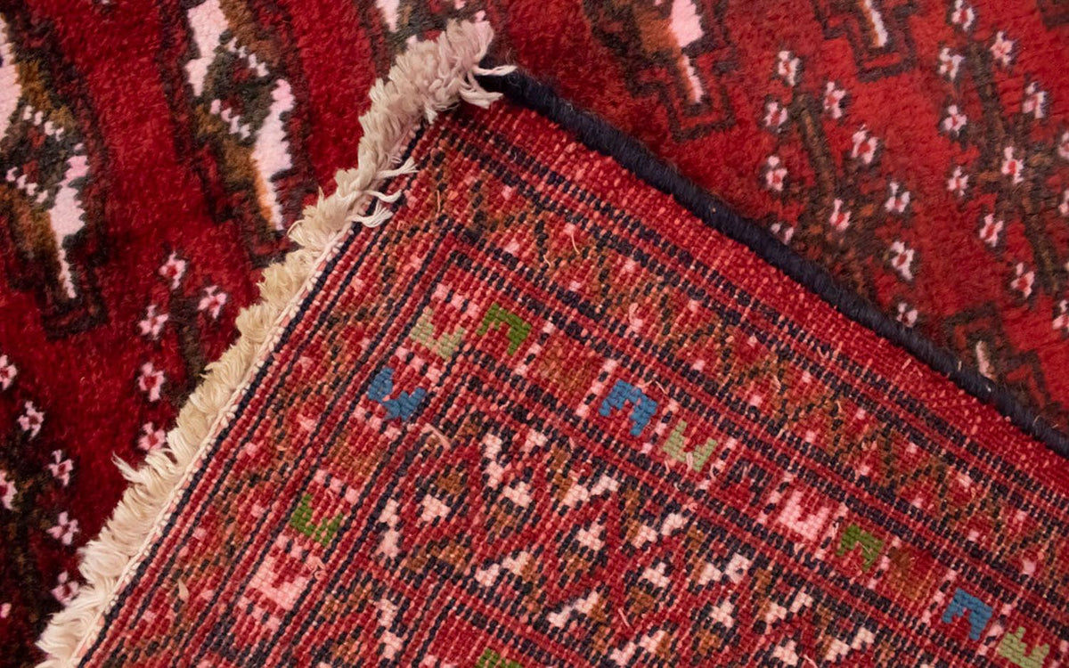 Tappeto Turkaman - 130 x 60 cm - rosso
