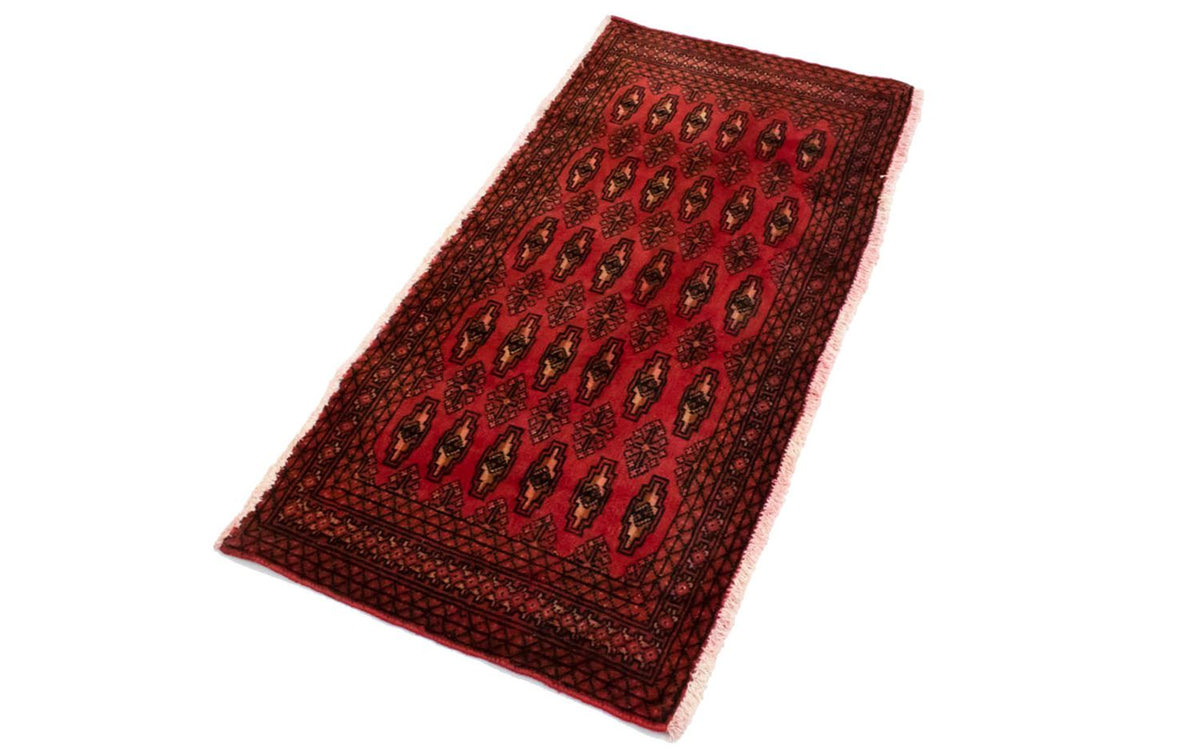 Tappeto Turkaman - 130 x 60 cm - rosso