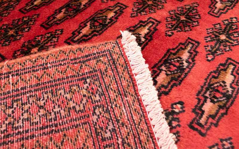 Tappeto Turkaman - 130 x 60 cm - rosso