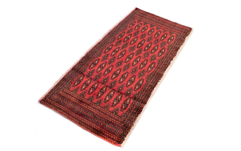 Tappeto Turkaman - 130 x 60 cm - rosso