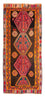 Tappeto corsia Tappeto Kelim - Vecchio - 330 x 155 cm - multicolore