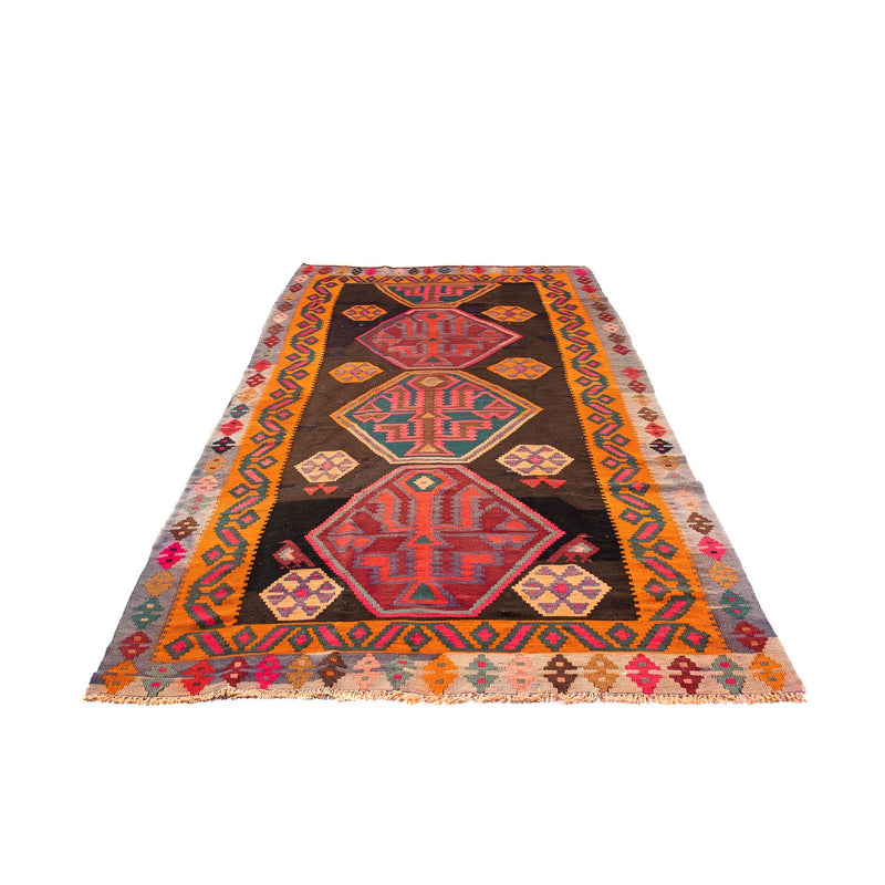 Tappeto corsia Tappeto Kelim - Vecchio - 330 x 155 cm - multicolore
