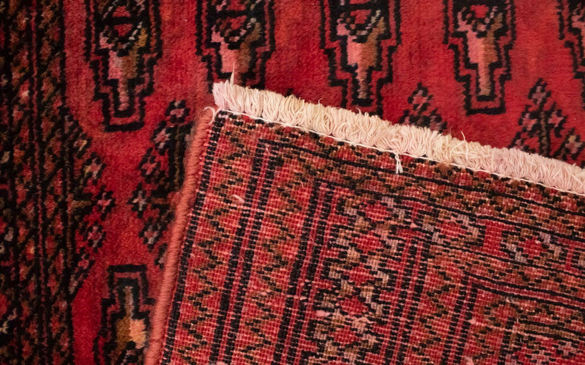 Tappeto Turkaman - 130 x 60 cm - rosso