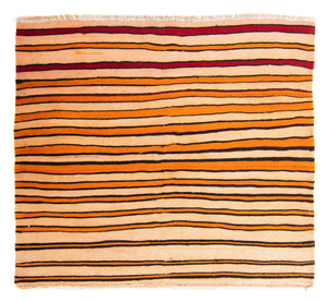 Tappeto Kelim - Vecchio - 145 x 130 cm - multicolore