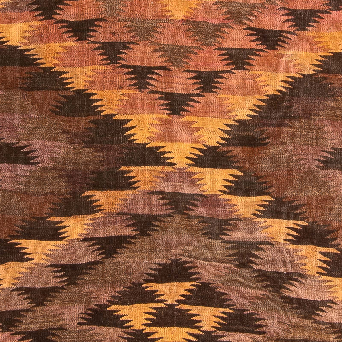 Tappeto corsia Tappeto Kelim - Vecchio - 380 x 145 cm - multicolore