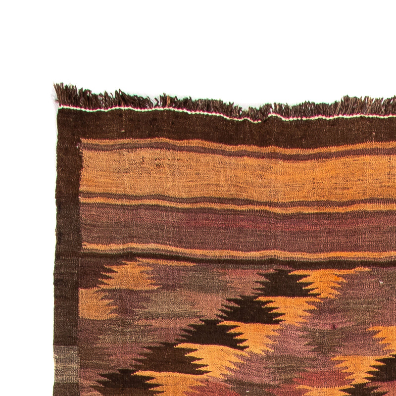 Tappeto corsia Tappeto Kelim - Vecchio - 380 x 145 cm - multicolore