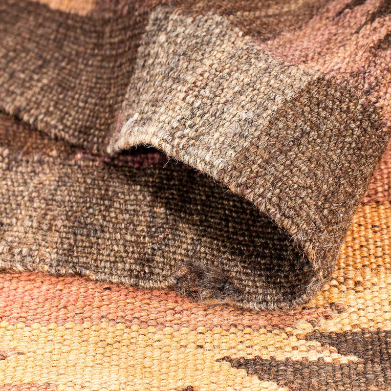 Tappeto corsia Tappeto Kelim - Vecchio - 380 x 145 cm - multicolore