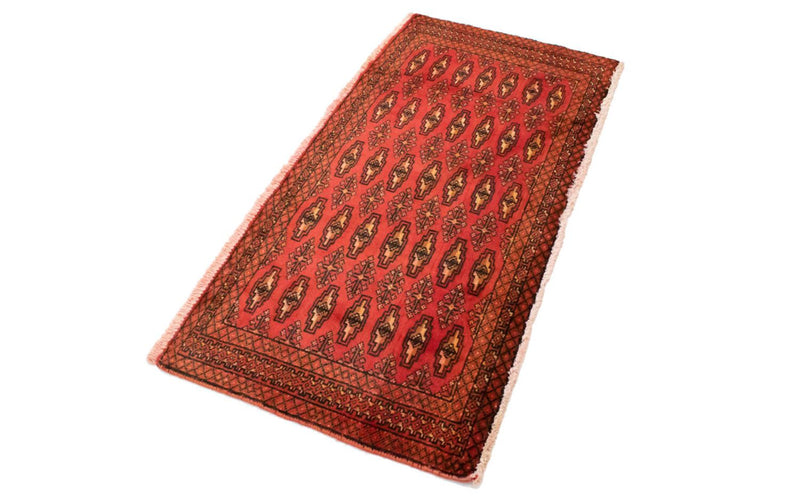 Tappeto Turkaman - 130 x 60 cm - rosso