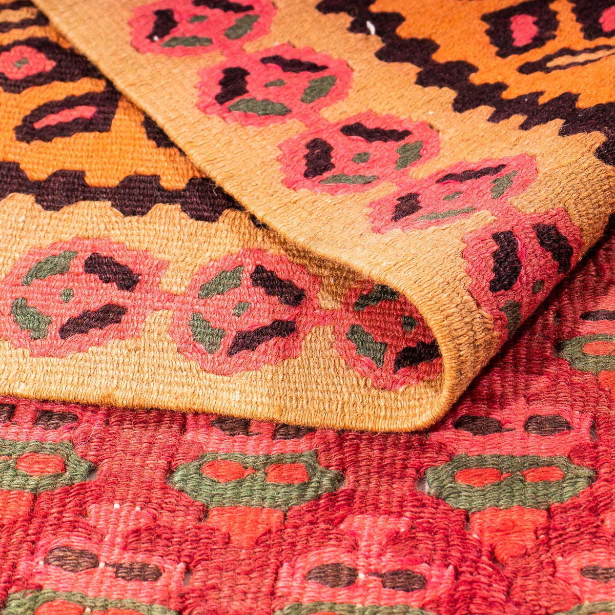 Tappeto Kelim - Vecchio - 280 x 145 cm - multicolore