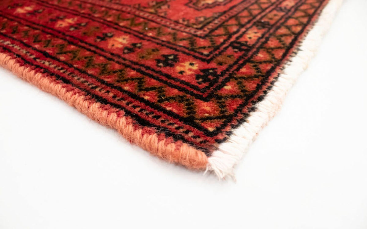 Tappeto corsia Tappeto Turkaman - 100 x 50 cm - rosso