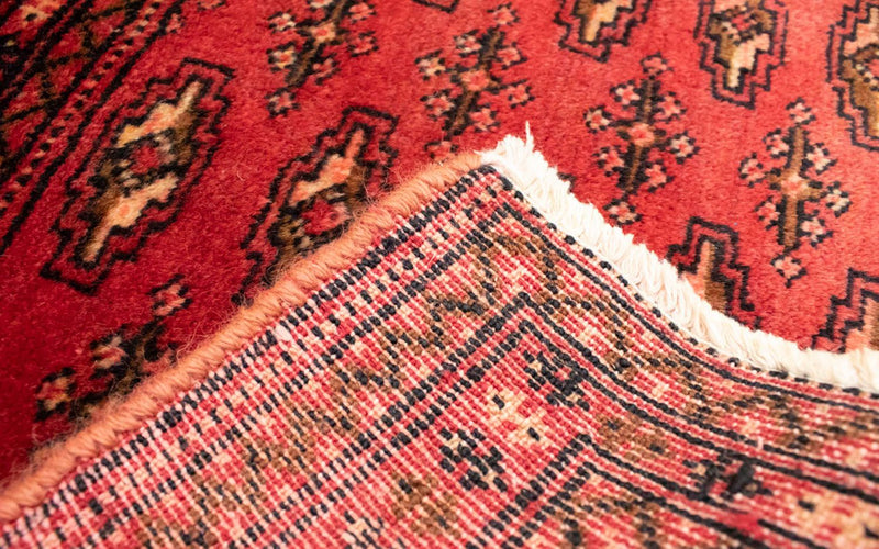 Tappeto corsia Tappeto Turkaman - 100 x 50 cm - rosso