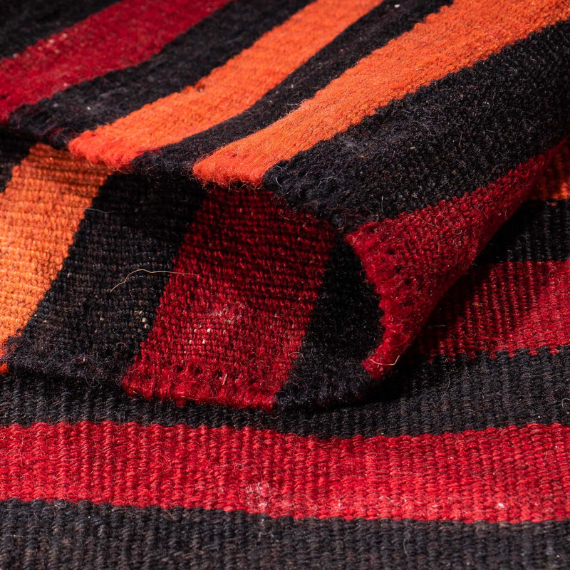 Tappeto corsia Tappeto Kelim - Vecchio - 225 x 100 cm - multicolore