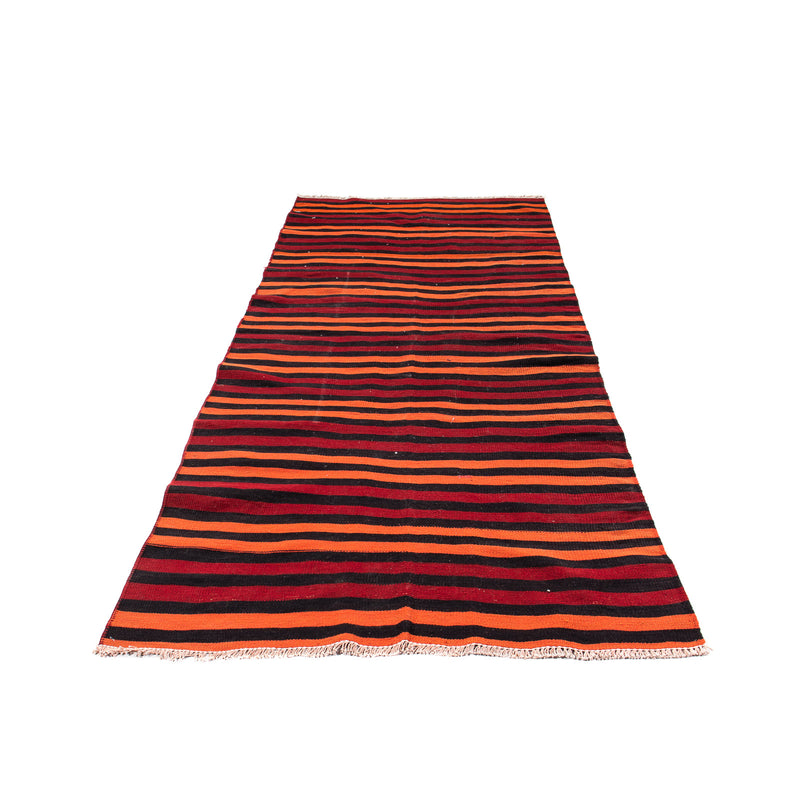 Tappeto corsia Tappeto Kelim - Vecchio - 225 x 100 cm - multicolore