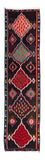 Tappeto corsia Tappeto Kelim - Vecchio - 370 x 100 cm - multicolore