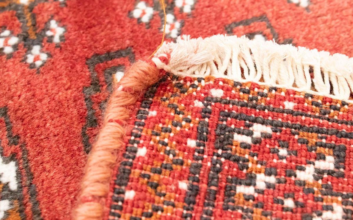 Tappeto corsia Tappeto Turkaman - 100 x 50 cm - rosso