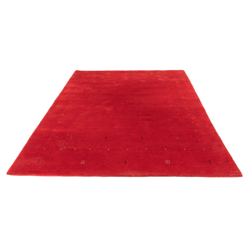 Tappeto Gabbeh - Loribaft Softy - 242 x 172 cm - rosso scuro