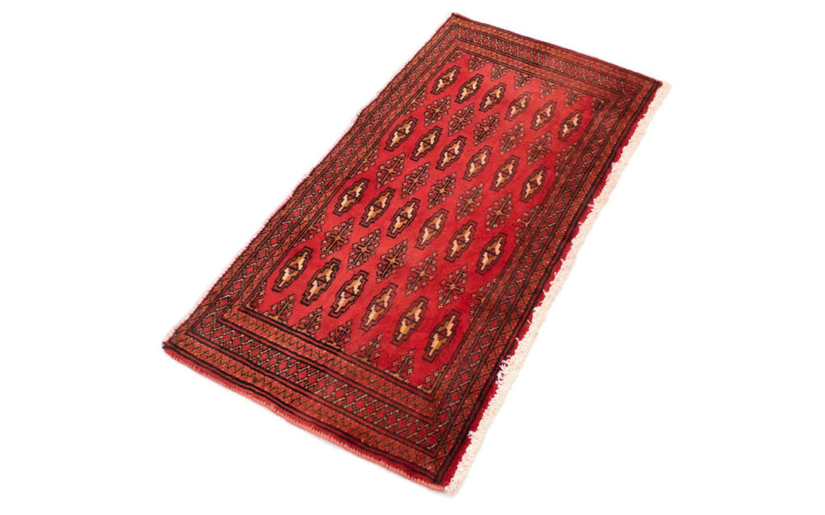 Tappeto corsia Tappeto Turkaman - 100 x 50 cm - rosso