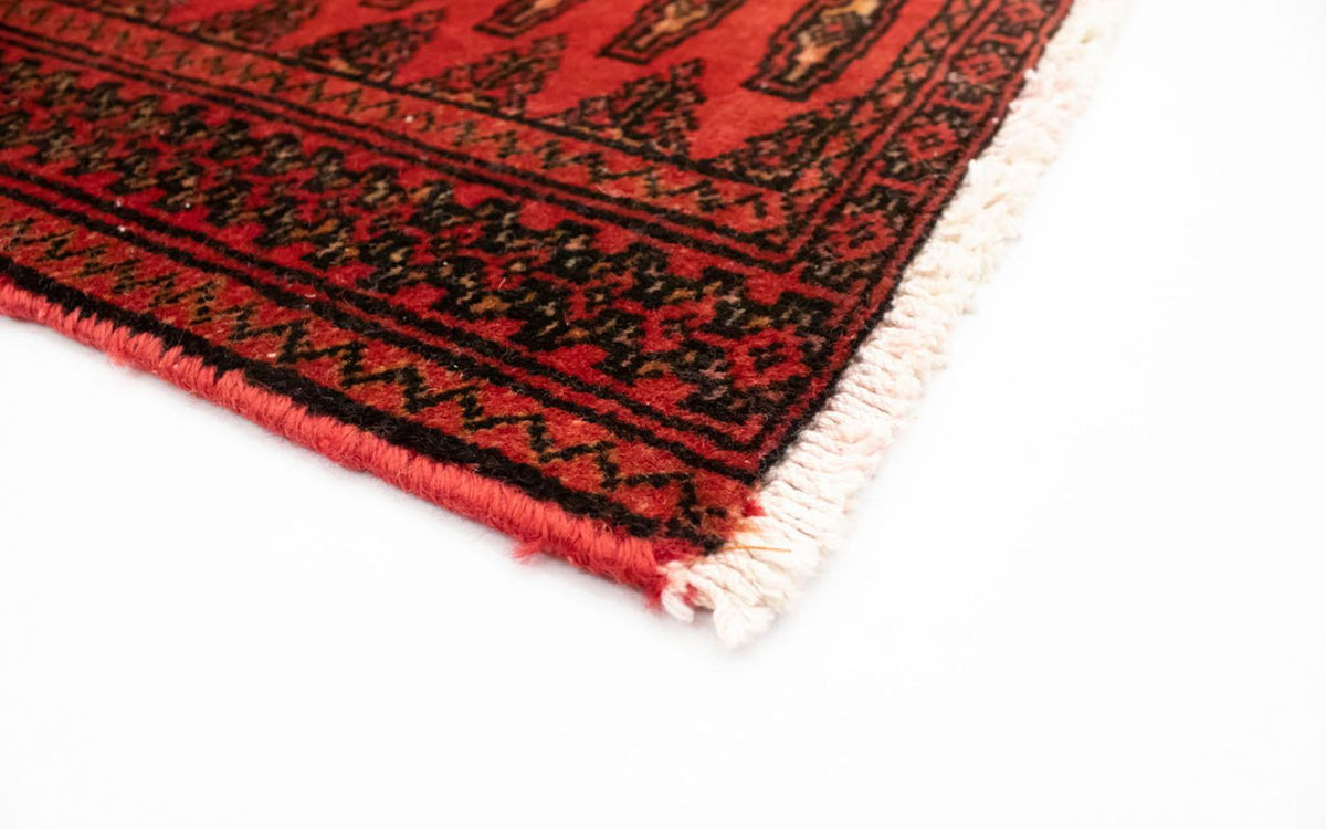 Tappeto corsia Tappeto Turkaman - 100 x 50 cm - rosso