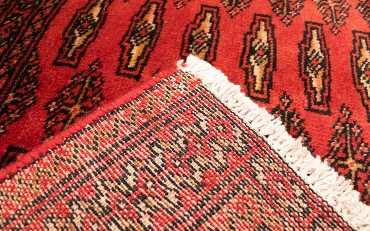 Tappeto corsia Tappeto Turkaman - 100 x 50 cm - rosso