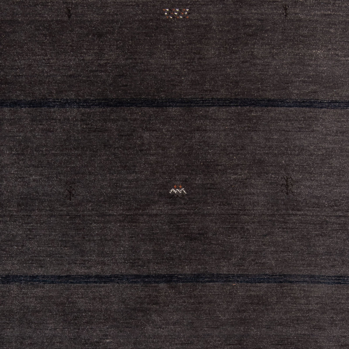 Tappeto Gabbeh - Loribaft Softy - 240 x 173 cm - marrone scuro