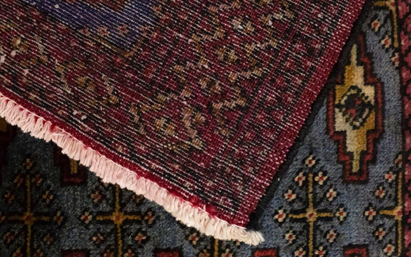 Tappeto Turkaman - 130 x 60 cm - blu