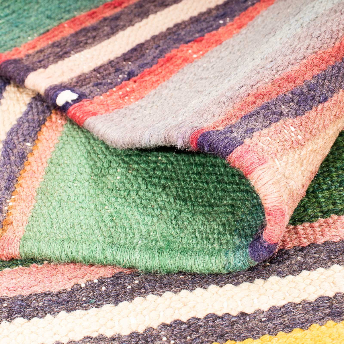 Tappeto Kelim - Vecchio - 165 x 150 cm - multicolore