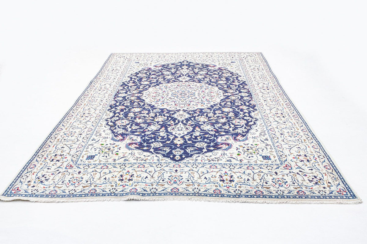 Tappeto Persero - Nain - Reale - 302 x 207 cm - blu scuro