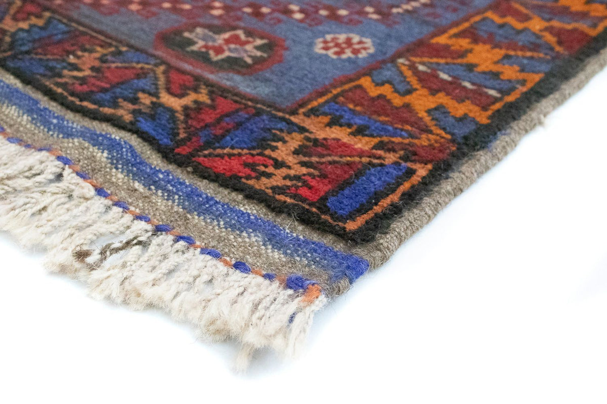 Tappeto Belutsch - 134 x 81 cm - blu