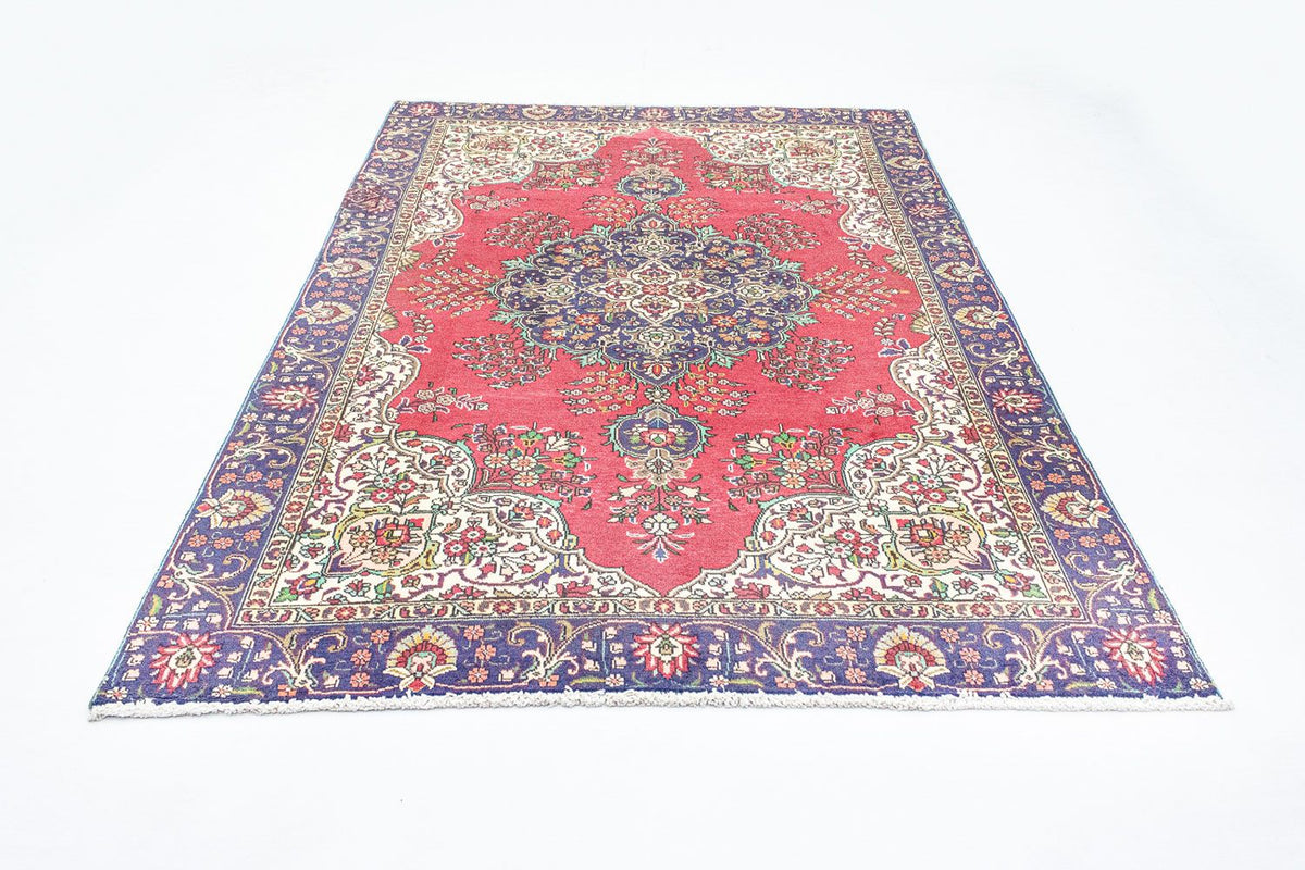 Tappeto Persero - Tabriz - 287 x 185 cm - rosso