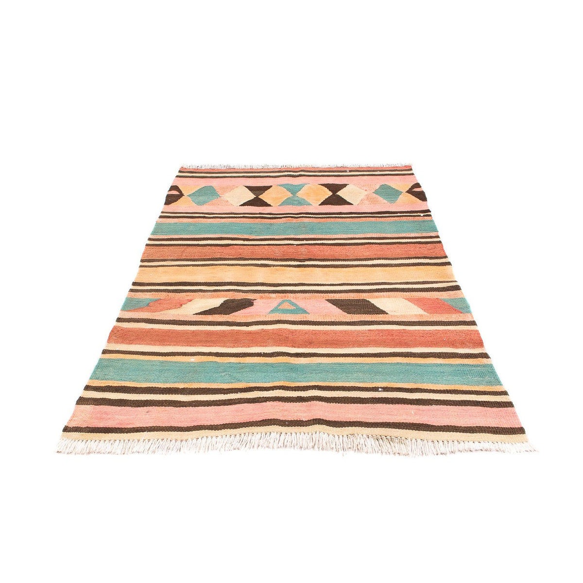 Tappeto Kelim - Vecchio - 160 x 120 cm - multicolore