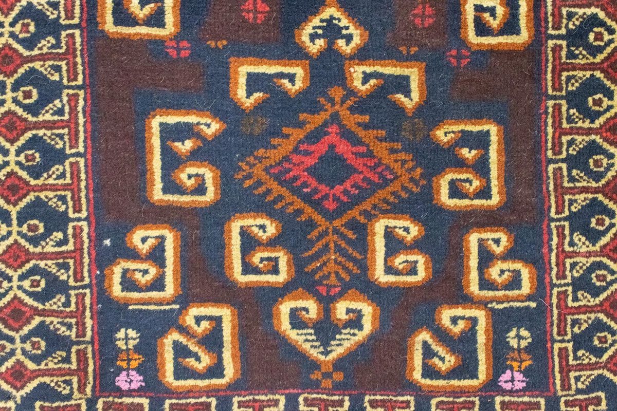 Tappeto Belutsch - 130 x 80 cm - blu