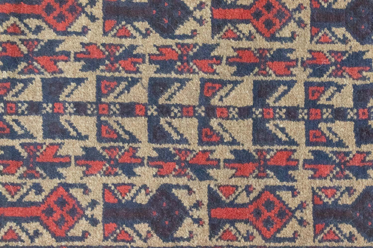 Tappeto Belutsch - 121 x 81 cm - rosso