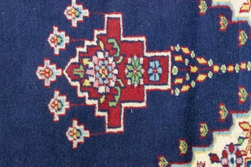 Tappeto Turkaman - 167 x 100 cm - blu