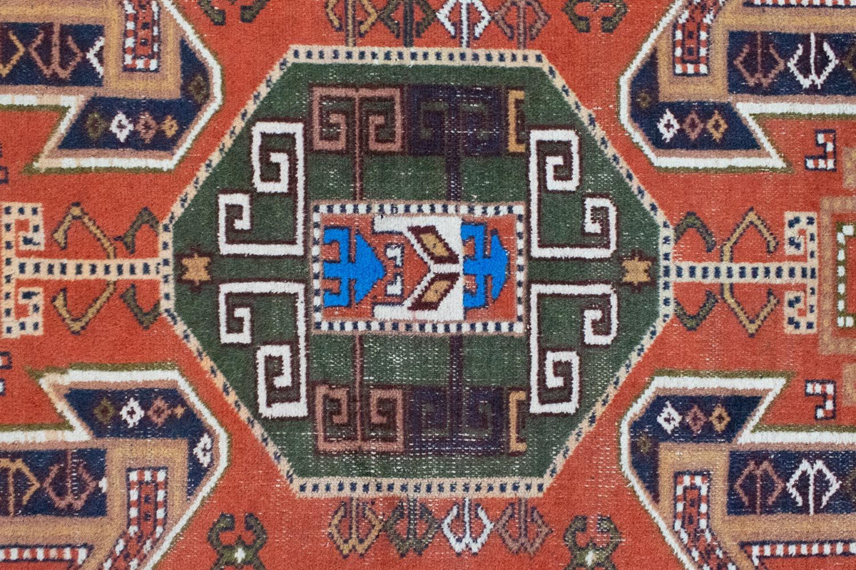 Tappeto Turkaman - 160 x 125 cm - arancione